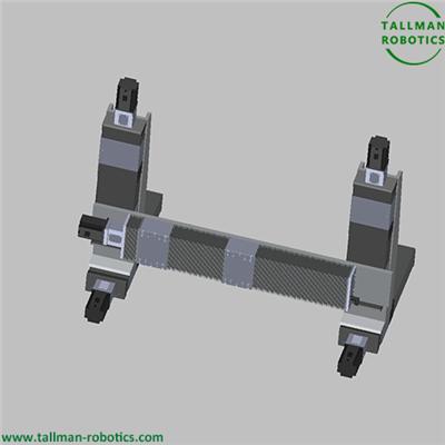 Motorizované XY lineární stupně připravené pro indického klienta